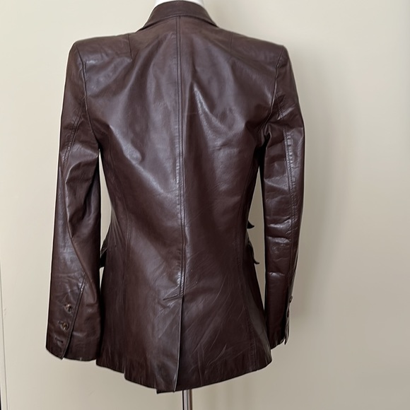 Gorgeous Brown Leather Jacket - Picture 7 of 10